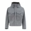 Simms Guide -kahluutakki, Väri:Steel, Koko:L -Perhovavat myymälä 10908 030 guide jacket steel front f18 1