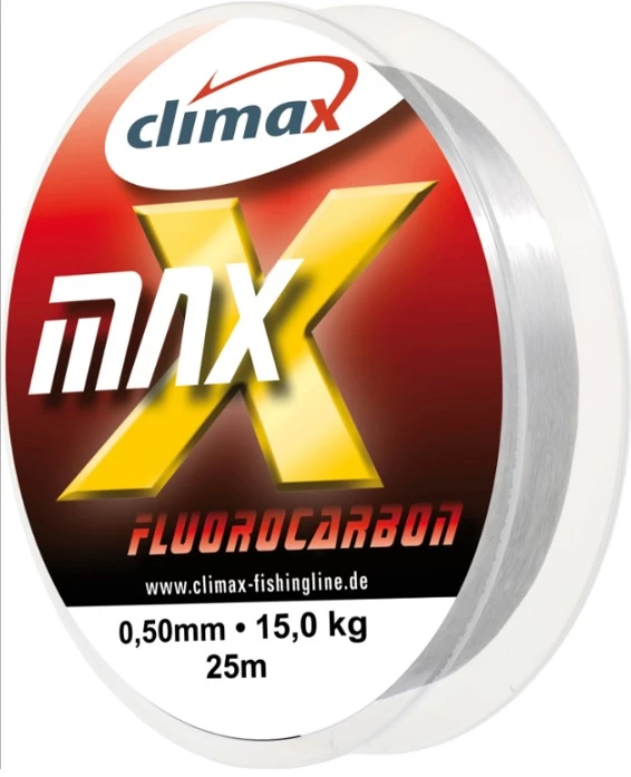 Climax Max Fluorocarbon 25m -perukesiima 3 Climax Max Fluorocarbon 25m -perukesiima