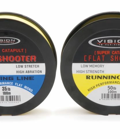 Vision Catapult Flat Shooter -juoksusiimat 3 Vision Catapult Flat Shooter -juoksusiimat