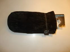 SnowFox Nahkarukkanen,Musta