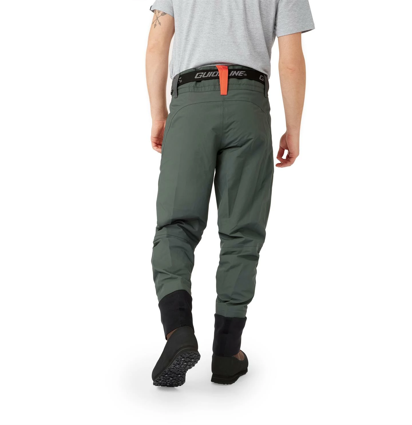 Guideline Laxa Waist Wader, Algae Green 5 Guideline Laxa Waist Wader, Algae Green - Image 3