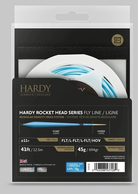 Hardy Scandi Head + Tip -ampumapääsetti, #11 3 Hardy Scandi Head + Tip -ampumapääsetti, #11