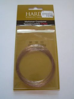 Hardy Tapered Leaders 9′ 3kpl Perukkeita, Vahvuus:6X