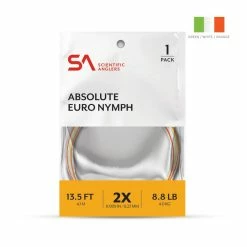 Scientific Anglers Absolute Euro Nymph Leader 13.5′