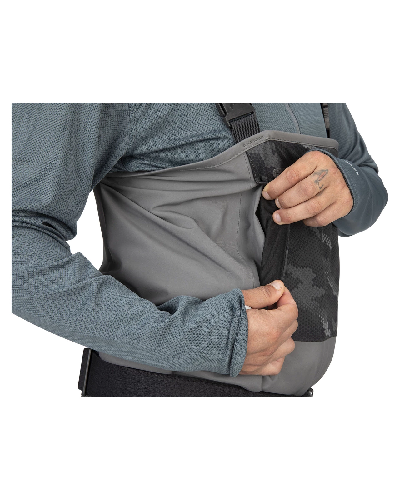 Simms Guide Classic -kahluuhousut, Carbon 5 Simms Guide Classic -kahluuhousut, Carbon - Image 3