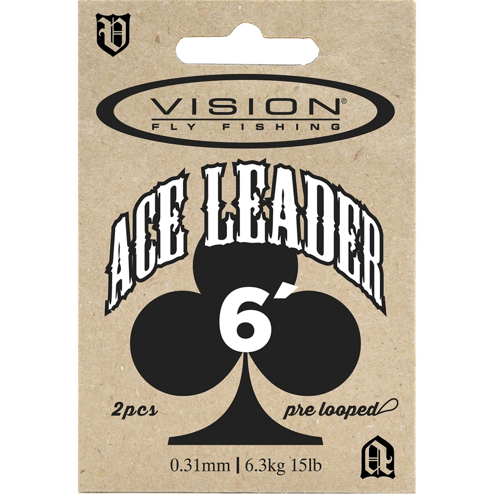 Vision Ace Leader -peruke 6’/180cm 2kpl/pkt 3 Vision Ace Leader -peruke 6’/180cm 2kpl/pkt