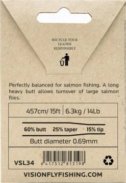 Vision Salmon 15′ -perhoperuke 7 Vision Salmon 15′ -perhoperuke -Perhovavat myymälä VSL34 1