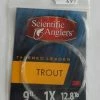 Scientific Anglers Trout 1X 9′ -valmis Perhoperuke 1 Scientific Anglers Trout 1X 9′ -valmis Perhoperuke -Perhovavat myymälä satroutpe1x